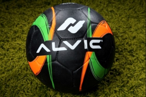 Мяч футбольный ALVIC STREET ORANGE GREEN