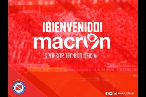 MACRON новый технический спонсор Аргентинос Хуниорс