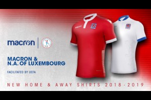 MACRON представил новую футбольную форму Люксембурга