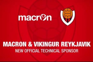 MACRON стал техническим спонсором Викингур Рейкьявик 